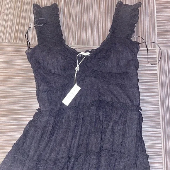 Dress Max studio lace overlay midi size medium - Picture 2 of 3